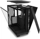 Корпус NZXT H6 Flow RGB (CC-H61FB-R1) / Mid-Tower / ATX, Micro-ATX, Mini-ITX / 3x120mm ARGB / 1xUSB Type-C / Без БЖ / Чорний - зображення 14