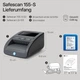 Детектор банкнот Safescan 155-SX EU валюта Чорний Б/В - зображення 6