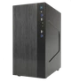 Корпус itek SMALLCOM-B / без БЖ / Mini-Tower / Micro-ATX, Mini-ITX / USB 3.0 / 1 x 92 mm / Black - изображение 2