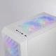 Корпус Mars Gaming MC-GEO / без БП / ATX / Mid-Tower / Сетчатая панель / Закаленное стекло / 4x120мм FRGB вентилятора / Белый - изображение 6