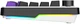 Клавіатура бездротова Hator Hellyberry HK75 Mechanical Linear RGB Wireless/Bluetooth/USB White/Violet (HK75_wireless) - зображення 6