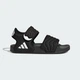 Дитячі Сандалі ADILETTE SANDAL 3 KIDS adidas HQ0114 34 (34 EUR) чорний (4068806038500) - зображення 2
