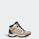 Детские Туристические ботинки Terrex Hyperhiker Mid adidas HQ5820 33.5 (33.5 EUR) бежевый (4066749349233) - изображение 1