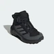 Детские Туристические ботинки Terrex Ax4r Mid Rain.Rdy adidas IF6517 28 (28 EUR) черный (4067888887181) - изображение 5