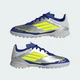 Детские Бутсы F50 League Messi Turf Kids adidas IH0925 28 (28 EUR) серебряный (4067904450023) - изображение 8