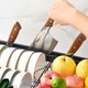 Органайзер для мытья посуды металлический, полка для раковины 65 см, Kitchen Rack - изображение 6