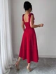 Платье push-up АО833 Бордовое L-XL - изображение 3