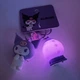 Брелок для ключів Kuromi anime куроми ліхтарик аніме LED кролик Hello Kitty - зображення 3