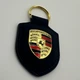 Брелок для ключей Porsche порш эко-кожа черный - изображение 1