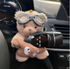 М'яка іграшка ведмідь плюшевий в авто на кермо ведмедик bear Tedi ведмедик в окулярах - зображення 3