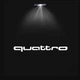 Підсвітка дверей проєкція для Audi (ауді) Quattro 2 штуки - зображення 4