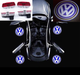Подсветка дверей Volkswagen проекция для фольцваген WV 4 штуки на четыре двери установка в штатные места - изображение 1