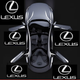 Подсветка дверей лексус проекция для Lexus 4 штуки на 4 двери - изображение 1