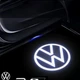 Подсветка дверей Volkswagen проекция для фольцваген WV 2 штуки на две двери установка в штатные места - изображение 1