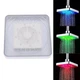 Душевая насадка с подсветкой LED RGB, квадратная 150 мм AND XL-902 - изображение 5