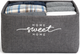 Корзина интерьерная ORGANIZE M оксфорд 36 х 24 х 18 см Серая (Ksh-M-grey) - изображение 3