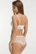Комплект белья: бюстье push-up и трусики бразилианы 9364 Balaloum молочный 85D/XL - изображение 2