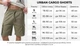 Чоловічі карго шорти оливковий Urban Cargo Shorts Olive 3XL - зображення 8