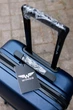 Валіза пластикова Wings 148 М середня синя - изображение 3
