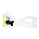 Маска для дайвинга детская Marlin Junior Yellow (013133) - изображение 4