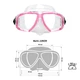 Детская маска для плавания Marlin Junior Pink (013134) - изображение 5