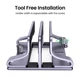 Підставка для ноутбука UGREEN LP258 Vertical Laptop Stand (Dual-slot)(UGR-60643) - зображення 2