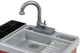 Кухонный набор Klein Bosch мойка с функцией подачи воды и плита 7110 (4009847071101) - изображение 4