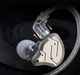 Вакуумные наушники KZ ZSN PRO 2 Hi-Fi гибридные с 2 драйверами и микрофоном (Черный) - изображение 9