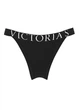 Трусики Victoria's Secret Exploded Logo Cotton 90s Brief S чорний (1440000434232QB4S) - зображення 4