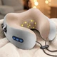 Массажер-подушка U-Shaped Pillow Massage, с вибрацией и функцией памяти, Бежевый (25О677) - изображение 3