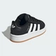 Детские Кроссовки Campus 00s Comfort Closure Elastic Lace adidas JI4335 23 (23 EUR) черный (4067897777350) - изображение 6