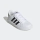 Дитячі Кросівки Grand Court Lifestyle Tennis Lace-Up adidas GW6511 38 (38 EUR) білий (4065427855165) - зображення 5