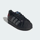 Дитячі Кросівки SUPERSTAR LED LIGHTS COMFORT CLOSURE ELASTIC LACE adidas IH6388 30 (30 EUR) чорний (4068806288707) - зображення 7