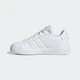 Дитячі Кросівки Grand Court Lifestyle Tennis Lace-Up adidas FZ6158 31.5 (31.5 EUR) білий (4066746170267) - зображення 6
