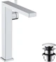 Змішувач hansgrohe Tecturis E CoolStart EcoSmart+ для раковини зі зливним гарнітуром, хром 73070000 - изображение 1