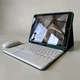 Чохол-клавіатура CaseFashion в комплекті з мишкою для iPad 10 10.9" (2022) Green/White - изображение 1