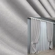 Комплект готовых штор VR-Textil Блэкаут двусторонний Eclipsе № 1791ш Светло-серый 130х270 см 2 шт (39-990) - изображение 1