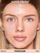Тональная основа Skin Sync Satin Foundation - Porcelain, 30 g - изображение 3