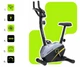 Велотренажер для дома Urbogym OXYGEN YELLOW до 120 кг с системой магнитного сопротивления Черный с желтым - изображение 4
