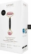 Роллер-массажер для лица и тела с розовым кварцем GESKE SmartAppGuided Rose Quartz Face & Body Roller 5в1 серый - изображение 8