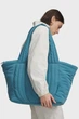 Жіноча блакитна спортивна сумка UA Studio Soft Tote-BLU Under Armour OSFM 6009578-466 - изображение 2