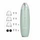 Микродермабразионное устройство для удаления черных точек GESKE MicroDermabrasion Blackhead Remover 7в1 зеленое - изображение 3