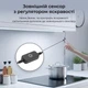 LED светильник комплект подсветки под шкафы 45 см с внешним сенсором, подсветка рабочей зоны, белый - изображение 2