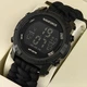 Чоловічий спортивний водостійкий тактичний годинник Naviforce Europe Black Paracord - изображение 2
