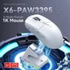 Ігрова безповідна мишка Attack Shark X6 white з док. станцією, сеснсор PAW3395, (2,4\Bluetooth\USB), 26000 DPI, 1000 Ггц - зображення 2