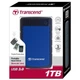 Внешний жесткий диск 1Tb Transcend StoreJet 25H3, Navy Blue (TS1TSJ25H3B) - изображение 5