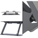 Подставка для ноутбука до 17" Media-Tech MT2661, Aluminium Grey - изображение 5