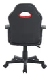 Крісло офісне геймерське Bonro B-043 червоне із екошкіри до 120 кг на колесиках (76-167-42400420) - зображення 6
