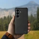 Кожаная накладка Stenk Cover для Samsung Galaxy S26 Plus Черный (80578) - изображение 3