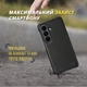 Кожаная накладка Stenk Cover для Samsung Galaxy S26 Plus Черный (80578) - изображение 5